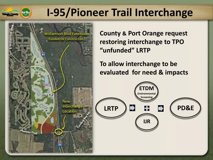 i 95 pioneer trail interchange
