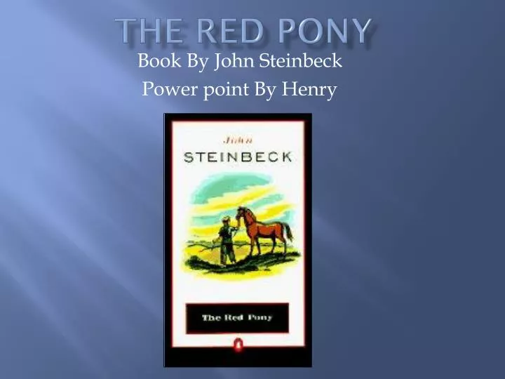 the red pony