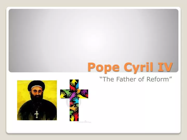 pope cyril iv