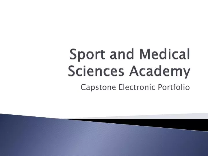 sport and medical sciences academy