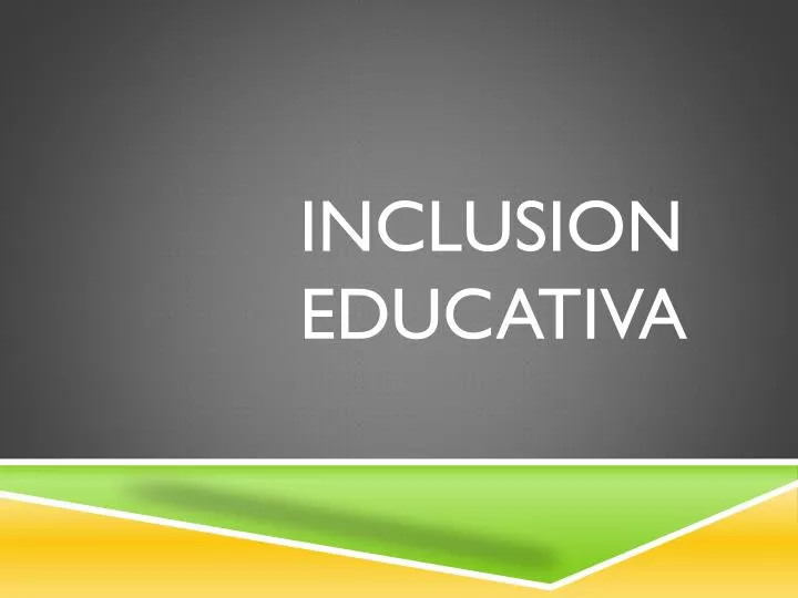 inclusion educativa