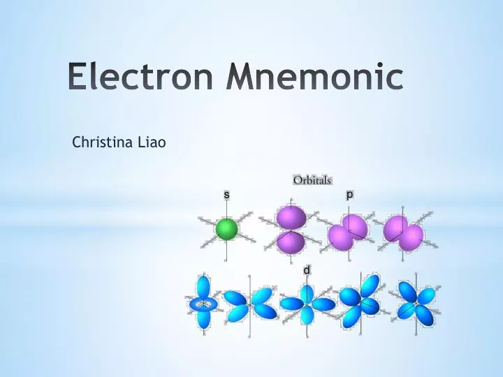 electron mnemonic