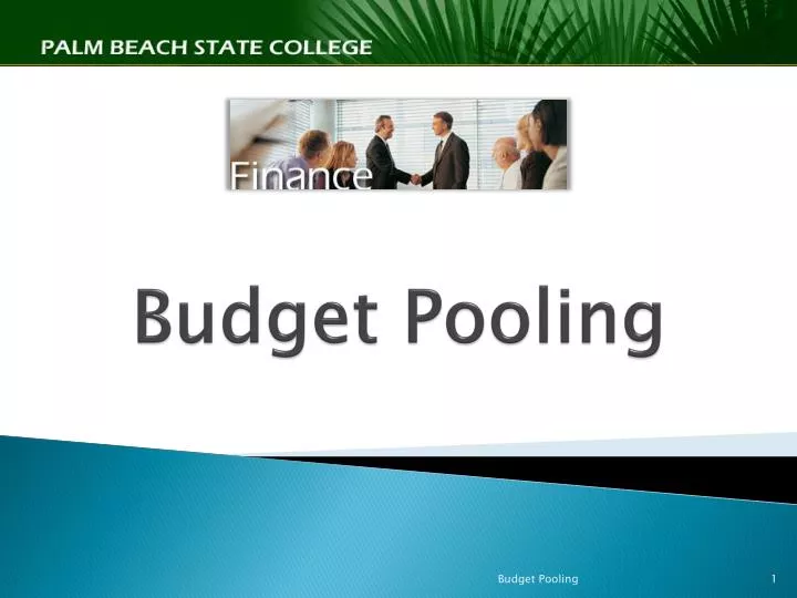 budget pooling