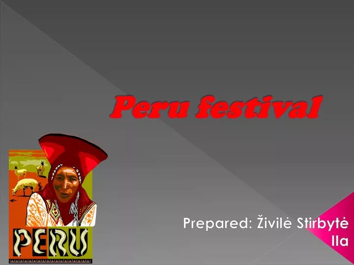 peru festival