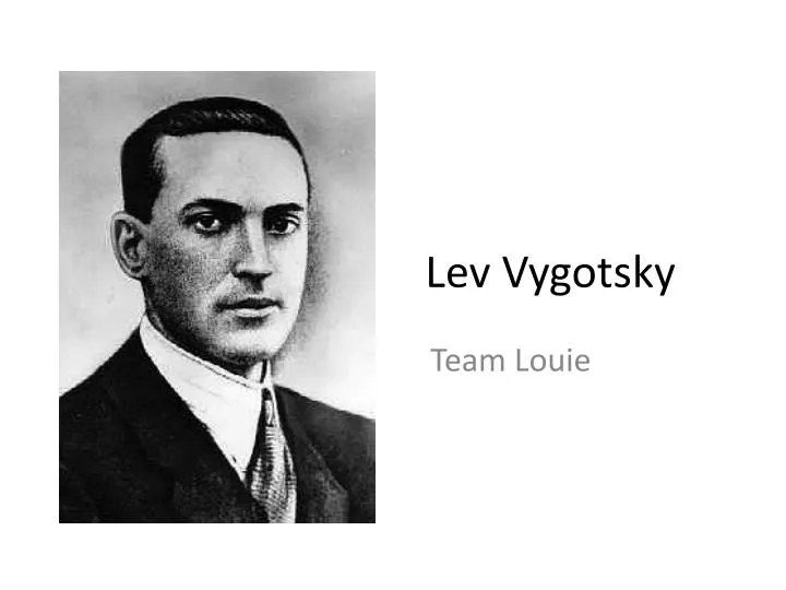 lev vygotsky