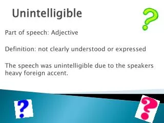 unintelligible