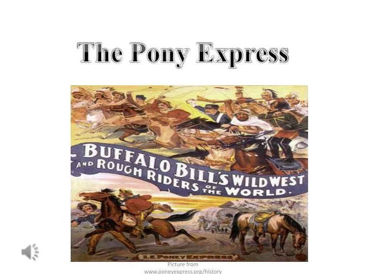 the pony express