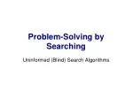 Problem-Solving by Searching - slide 1