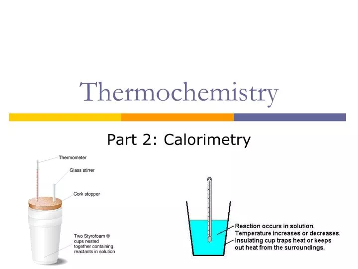 thermochemistry