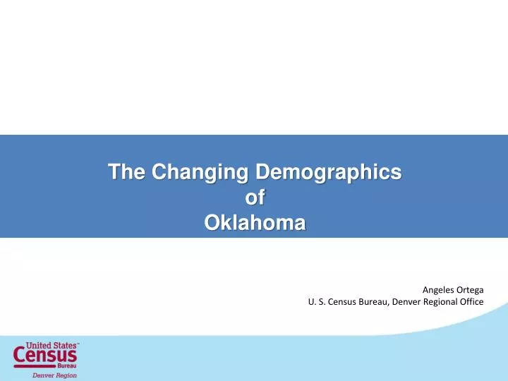 t he changing demographics of oklahoma
