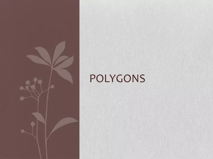 polygons
