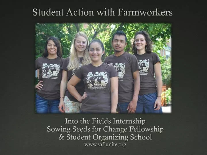 student action with farmworkers