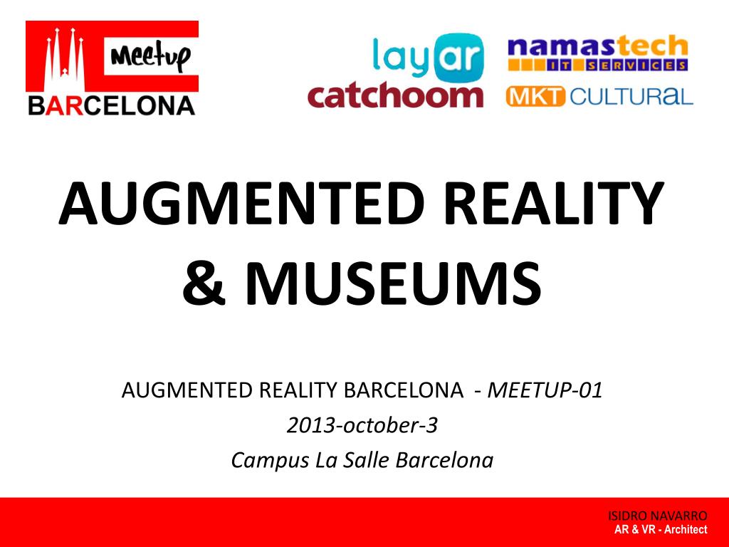PPT - AUGMENTED REALITY & MUSEUMS PowerPoint Presentation, free ...