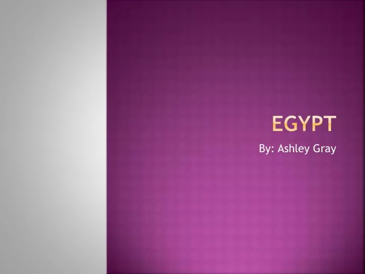 egypt