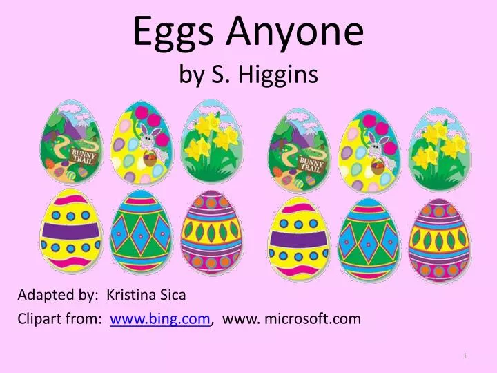 eggs anyone by s higgins