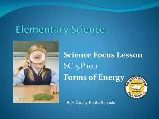 elementary science