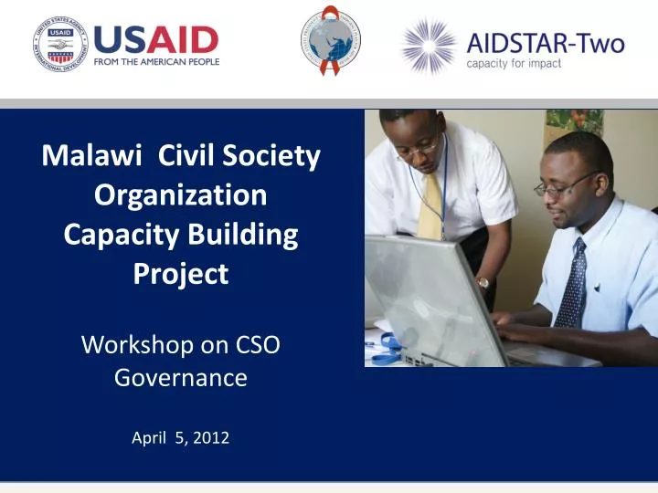 malawi civil society organization capacity building project workshop on cso governance april 5 2012