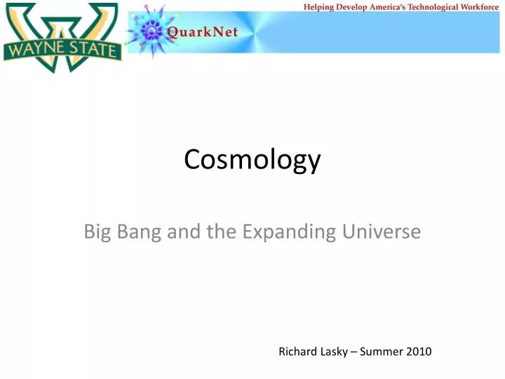 cosmology