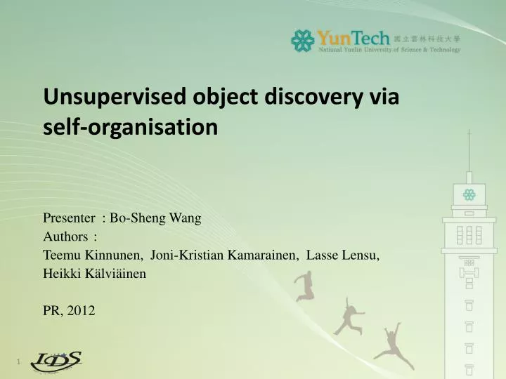unsupervised object discovery via self organisation