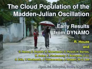 The Cloud Population of the Madden-Julian Oscillation