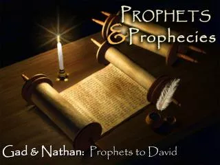 gad nathan prophets to david