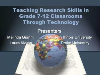 Teaching Research Skills in Grade 7-12 Classrooms Through Technology