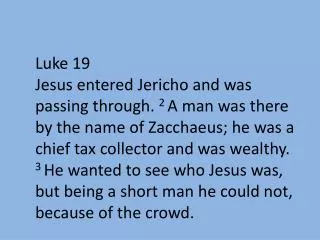 Luke 19