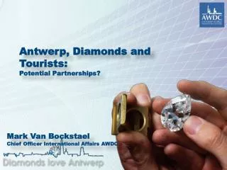 Antwerp, Diamonds and Tourists: Potential Partnerships?