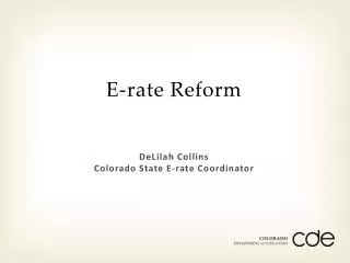 E-rate Reform