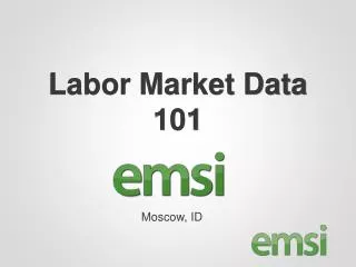 Labor Market Data 101
