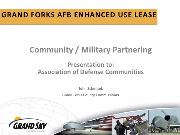 grand forks afb enhanced use lease