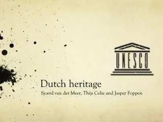 Dutch heritage