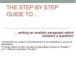 The step-by step guide to… - slide 1
