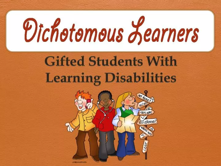 gifted students with learning disabilities