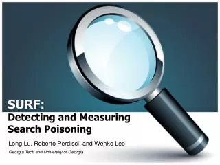 SURF: Detecting and Measuring Search Poisoning