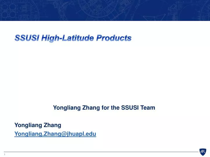 ssusi high latitude products