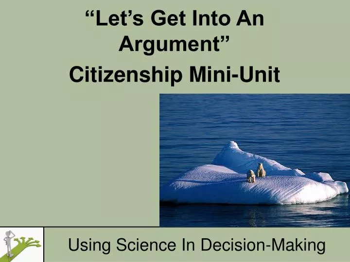 let s get into an argument citizenship mini unit