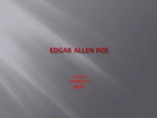 Edgar Allen Poe