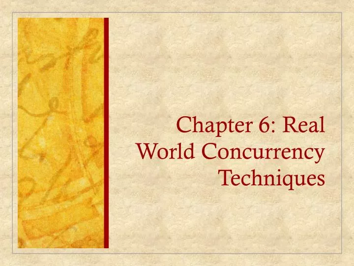 chapter 6 real world concurrency techniques