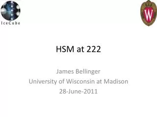 HSM at 222
