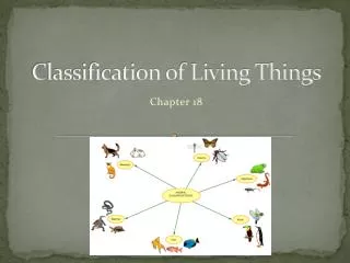 Classification of Living Things