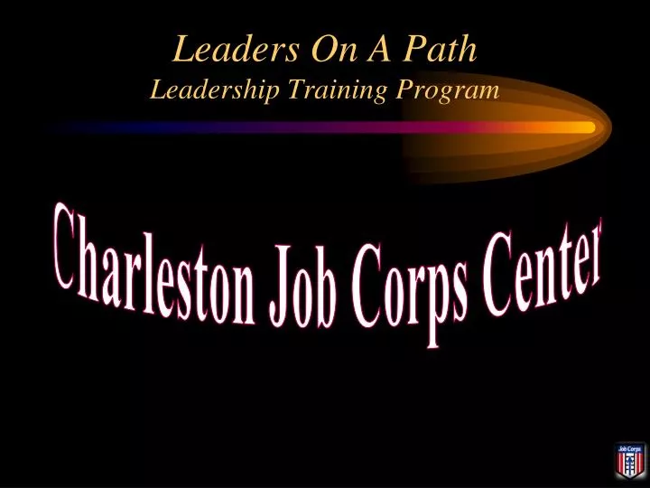 leaders on a path leadership training program