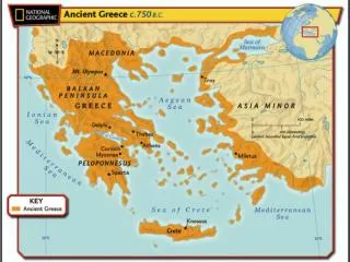 Ch 25 Geography and the Settlement of Greece