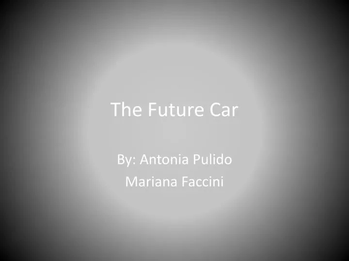 the future car