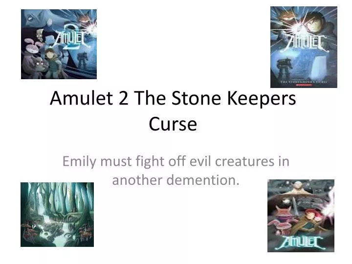 amulet 2 the stone keepers curse