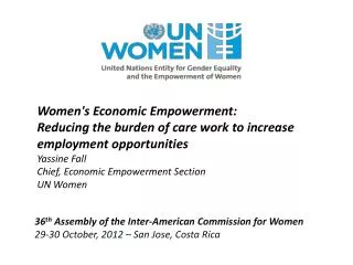 36 th Assembly of the Inter-American Commission for Women