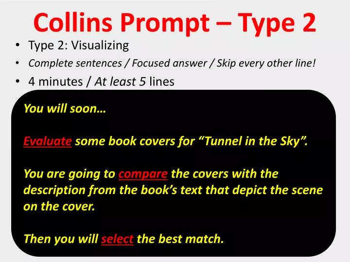 collins prompt type 2