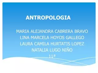 antropologia