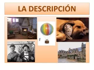 la descripci n