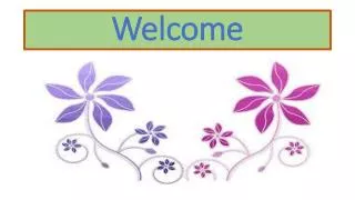 Welcome